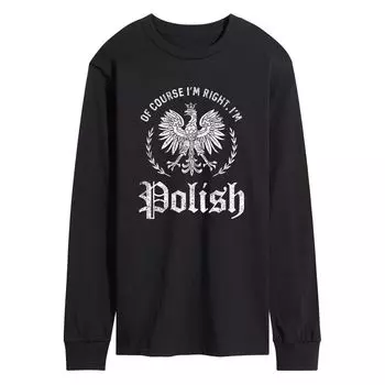 Мужская футболка I'm Polish Licensed Character