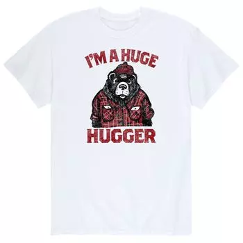 Мужская футболка Im A Hugger Hugger Licensed Character