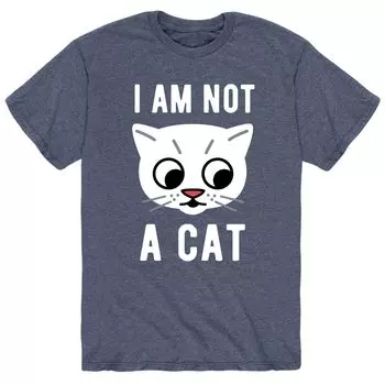 Мужская футболка Im Not A Cat Licensed Character