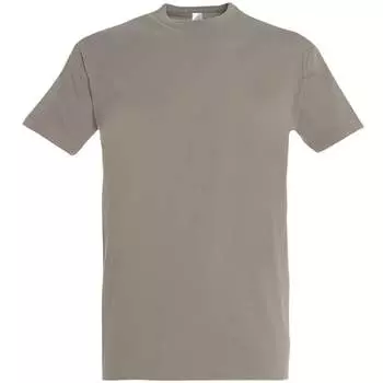 Мужская футболка Imperial Heavyweight с короткими рукавами Sols, серый