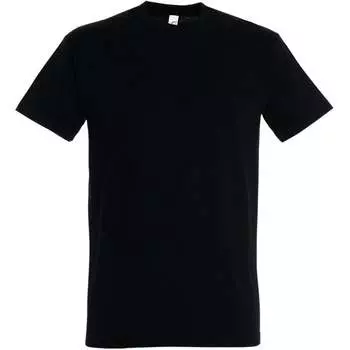 Мужская футболка Imperial Heavyweight с короткими рукавами Sols, черный