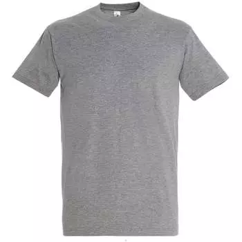 Мужская футболка Imperial Heavyweight с короткими рукавами Sols, серый