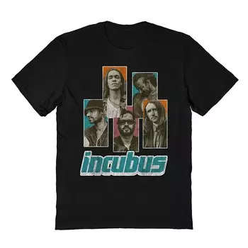 Мужская футболка Incubus Licensed Character, черный