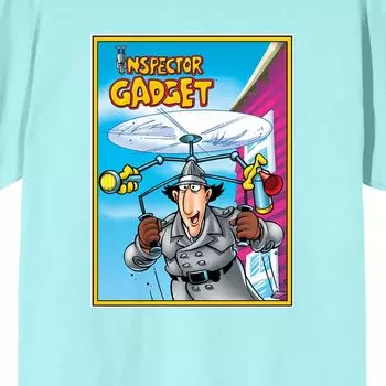 Мужская футболка Inspector Gadget и Copter Licensed Character