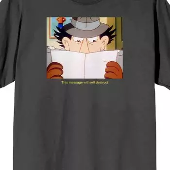 Мужская футболка Inspector Gadget Secret Licensed Character
