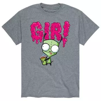Мужская футболка Invader Zim Gir Slime Slush Licensed Character
