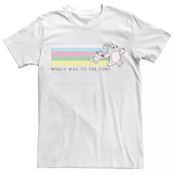 Мужская футболка «История игрушек 4: Утка и кролик»: «Как весело провести время» Disney / Pixar