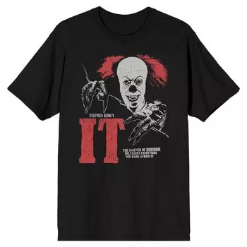 Мужская футболка It Movie You'll Float Too Licensed Character