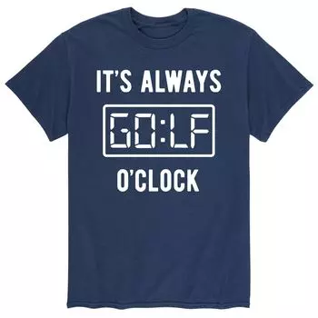 Мужская футболка It's Always Golf O'Clock Licensed Character