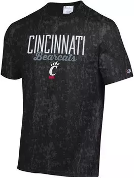 Мужская футболка из джерси черного цвета в винтажном стиле Champion Cincinnati Bearcats