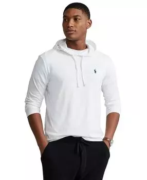 Мужская футболка из джерси с капюшоном Polo Ralph Lauren, белый