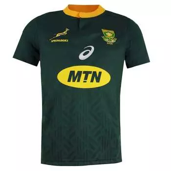 Мужская футболка из джерси South Africa SB Fan Asics, зеленый