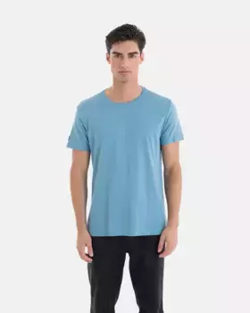 Мужская футболка из хлопка и модала Massana, голубой