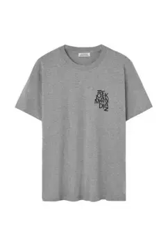 Мужская футболка из хлопка с короткими рукавами Loreak Mendian, серый