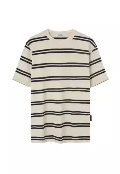 Мужская футболка из хлопка с короткими рукавами Loreak Mendian, цвет Crudo