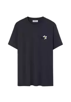 Мужская футболка из хлопка с короткими рукавами Loreak Mendian, чёрный