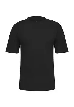 Мужская футболка из мериноса «Басселтон» Normani, черный