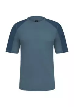 Мужская футболка из мериноса «Басселтон» Normani, темно-синий