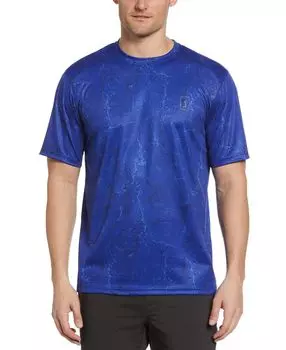 Мужская футболка из сетки с короткими рукавами и принтом PGA TOUR