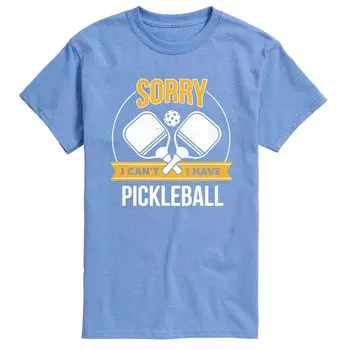 Мужская футболка «Извини, не могу пиклболл» Licensed Character