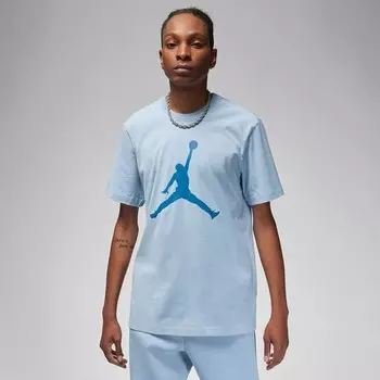Мужская футболка j jumpman ss Crew Jordan, голубой
