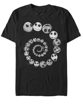 Мужская футболка Jack Emotions Spiral с коротким рукавом Fifth Sun, черный