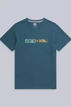 Мужская футболка Jacob Organic Animal, синий