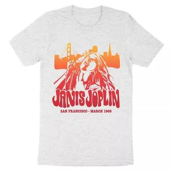 Мужская футболка Janis Joplin San Francisco Licensed Character