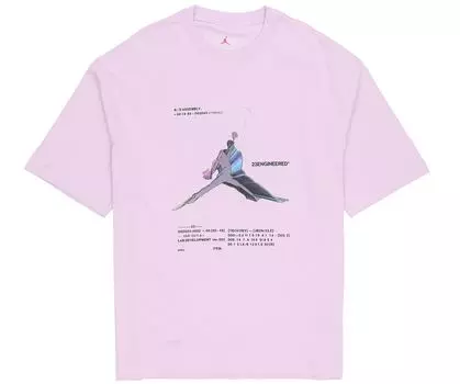 Мужская футболка Jordan, Розовый