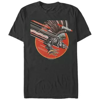 Мужская футболка Judas Priest Screaming For Vengeance с рисунком Licensed Character, черный