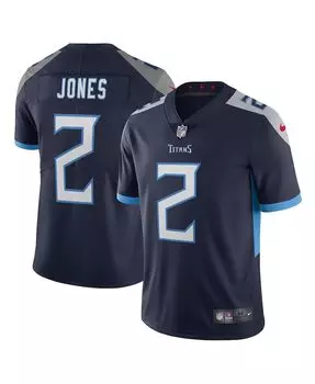 Мужская футболка julio jones navy tennessee titans vapor limited jersey Nike, синий