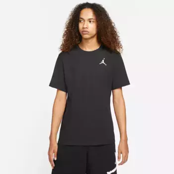 Мужская футболка Jumpman Jordan, черный/белый