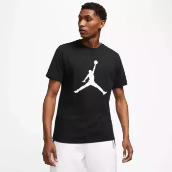 Мужская футболка Jumpman Jordan, чёрный