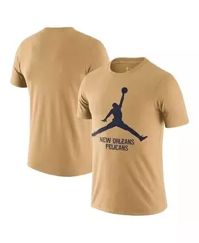 Мужская футболка Jumpman New Orleans Pelicans Essential Jordan, золотой