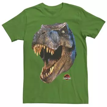 Мужская футболка Jurassic Park T-Rex Head Roar Licensed Character