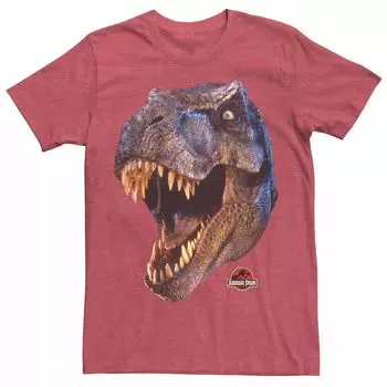 Мужская футболка Jurassic Park T-Rex Head Roar Licensed Character