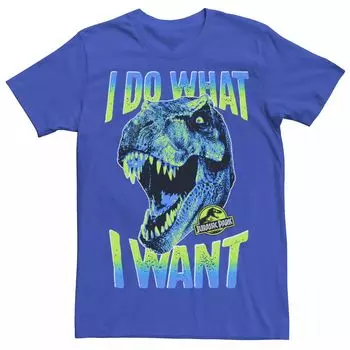 Мужская футболка Jurassic Park T-Rex I Do What I Want Licensed Character