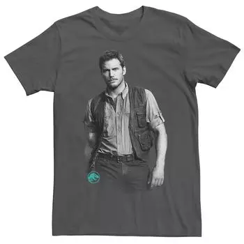 Мужская футболка Jurassic World Chris Pratt Swag Licensed Character