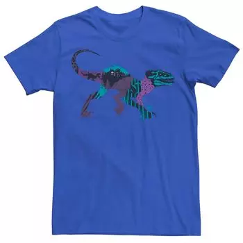 Мужская футболка Jurassic World Raptor DNA Scene Fill Licensed Character