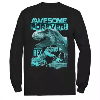 Мужская футболка Jurassic World Two T-Rex Awesome Forever Licensed Character