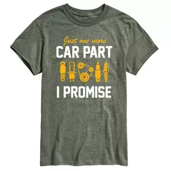 Мужская футболка Just One More Cart Part Licensed Character