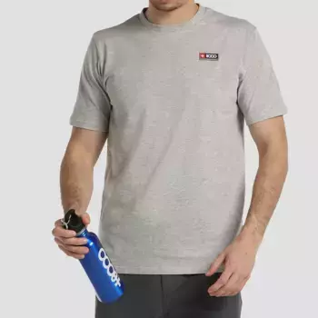 Мужская футболка Justi +8000, серый