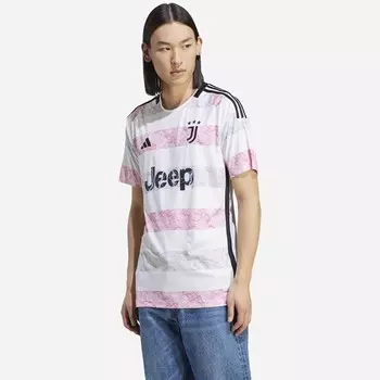 Мужская футболка Ювентус на выезде 23/24 Adidas, белый