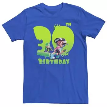 Мужская футболка к 30-летию Nintendo Splatoon Licensed Character