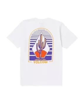 Мужская футболка Kacked US с коротким рукавом Volcom, белый