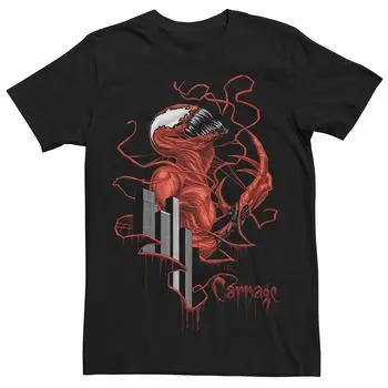 Мужская футболка-капельница Marvel Rise Of Carnage Licensed Character