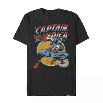 Мужская футболка Капитан Америка Licensed Character