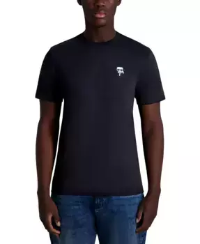 Мужская футболка Karl с принтом KARL LAGERFELD PARIS, черный