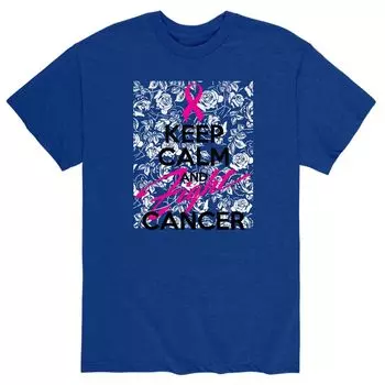 Мужская футболка Keep Calm and Fight Licensed Character