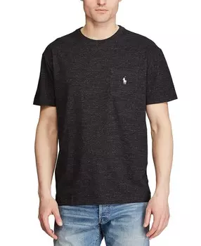 Мужская футболка классического кроя из джерси с карманами Polo Ralph Lauren, мульти